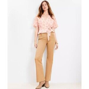 Loft Meadow Peplum Top 4 Pink Floral Romantic Feminine Chic Casual Coquette Girl